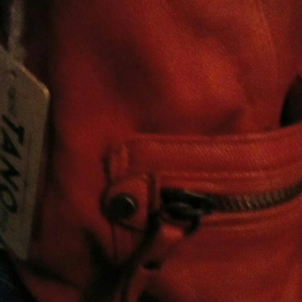 Tano Orange Hobo Bag Sleek Design - Picture 4 of 4